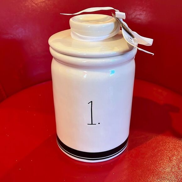 NWT Rae Dunn 1. Canister - Picture 1 of 2